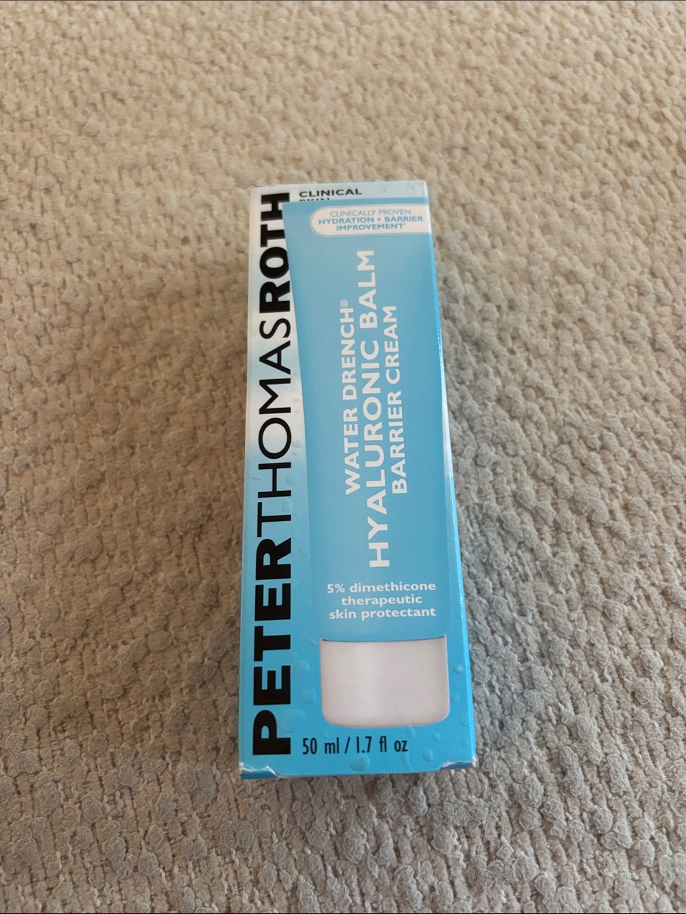 NIB Peter Thomas Roth Water Drench Hyaluronic Acid Barrier Cream